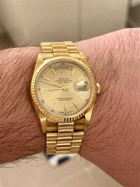 rolex day date quickset.